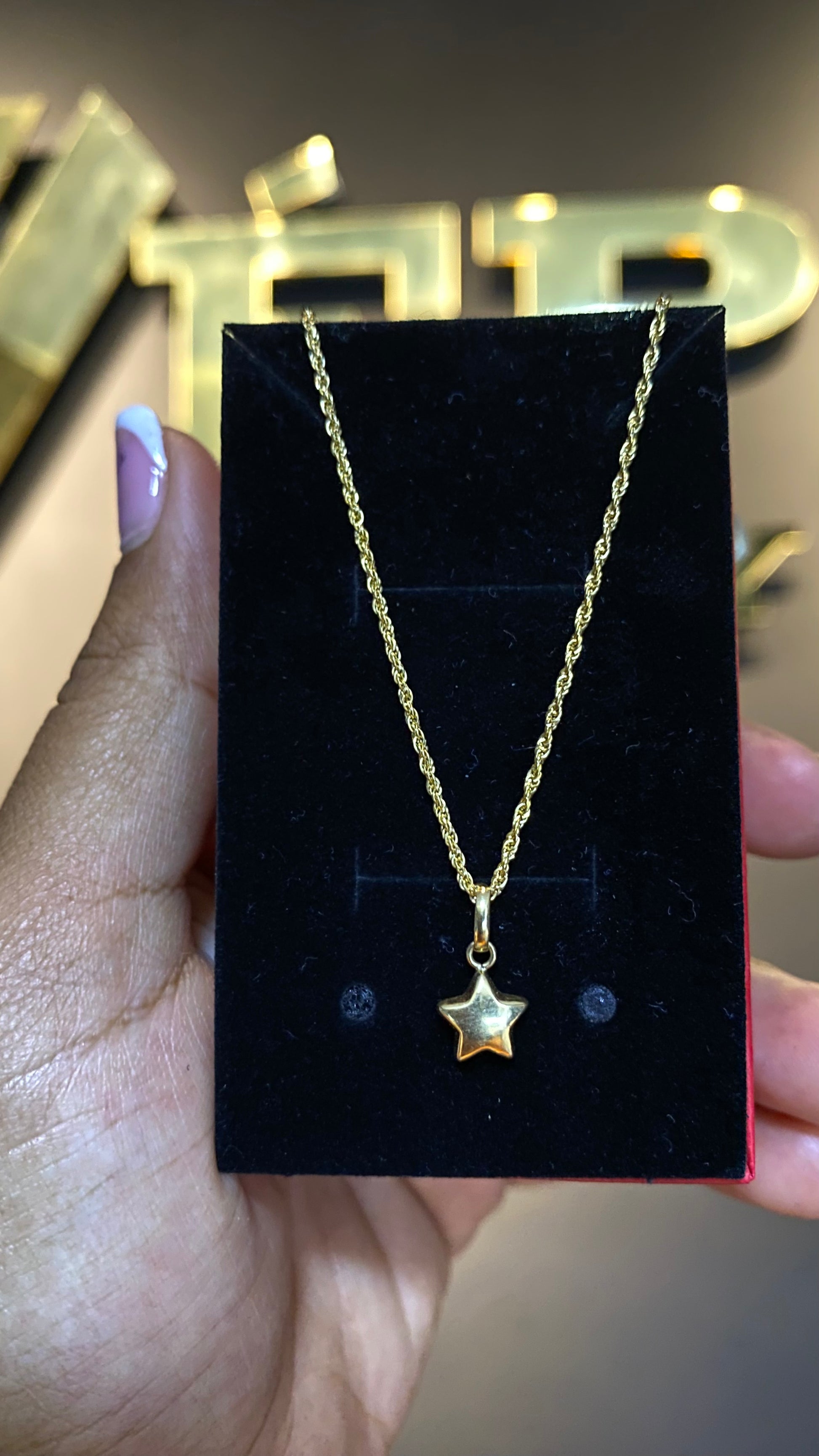 Set Cadena Lazo + Dije Estrella
