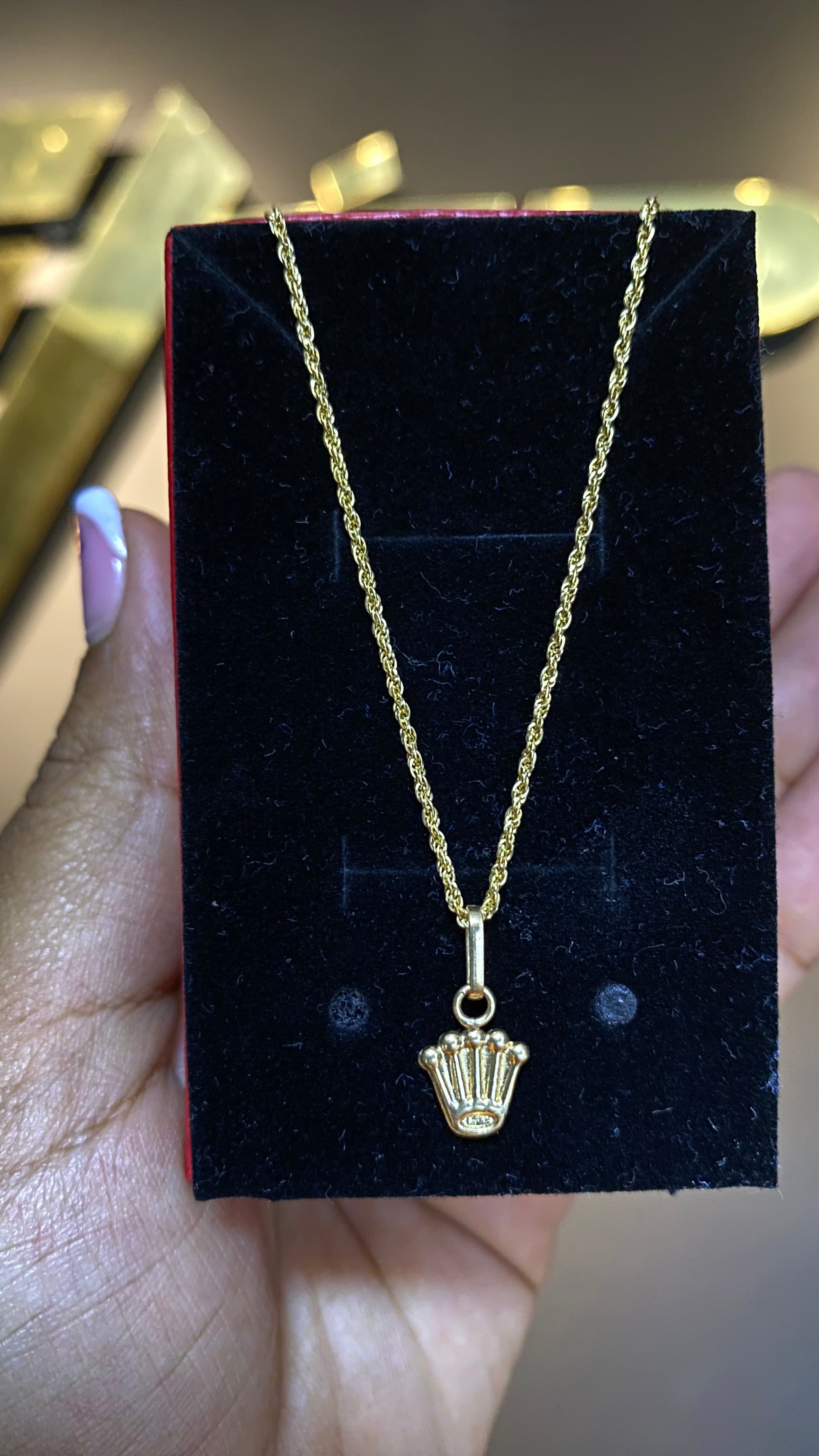 Set Cadena Lazo + Dije Rx