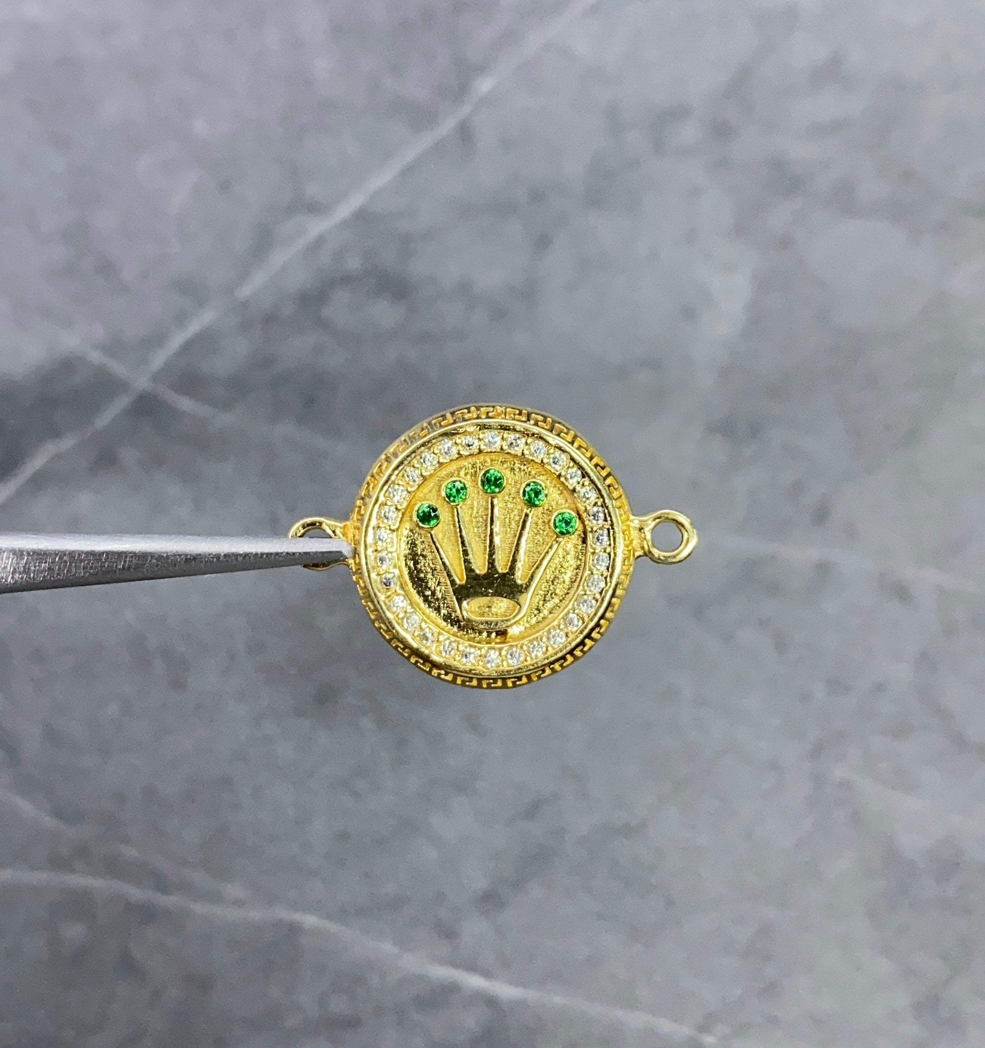 Herraje | Rolex Con Circones Blancos Y Verdes