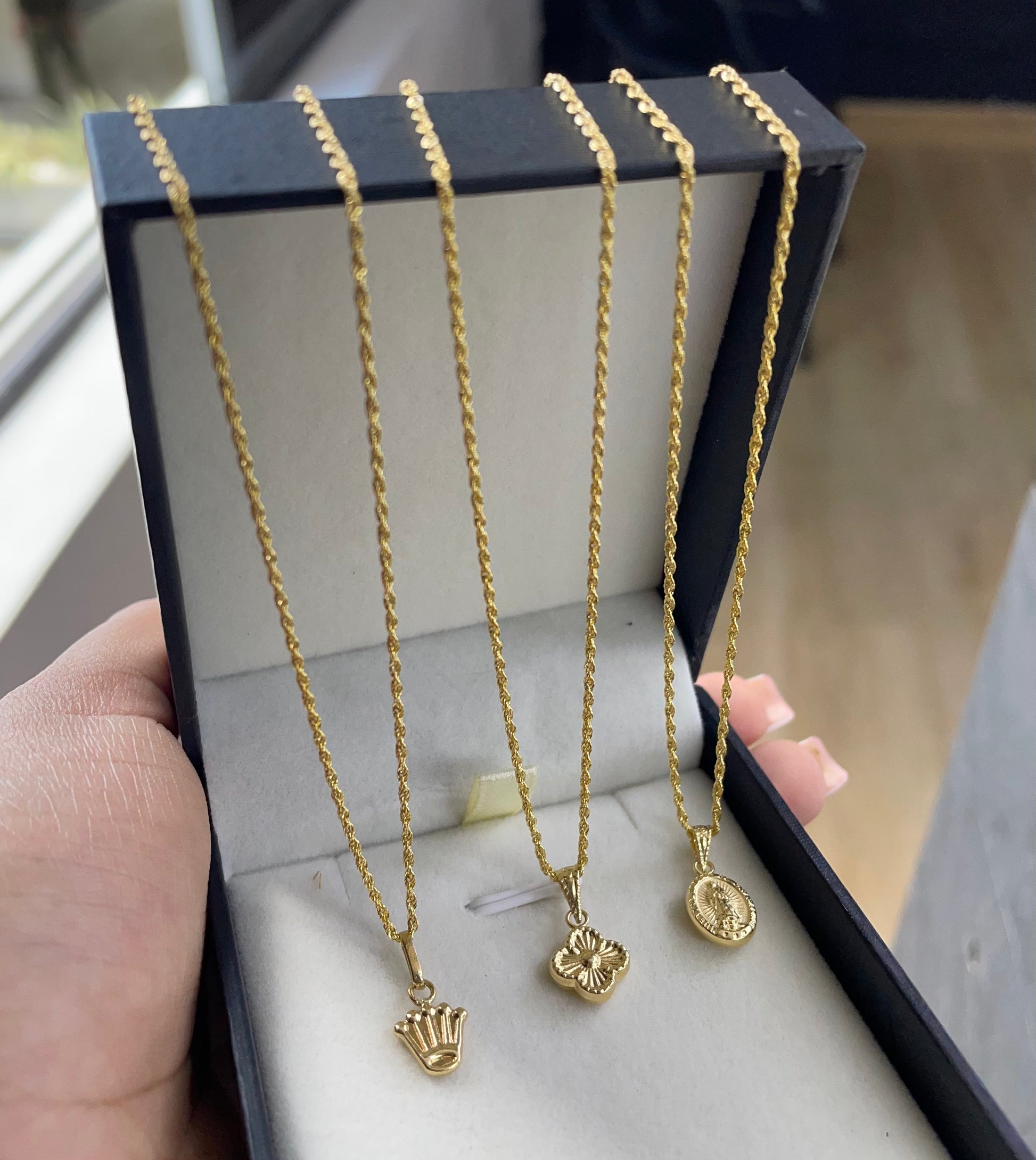 Set Cadena Lazo + Dije A Elegir
